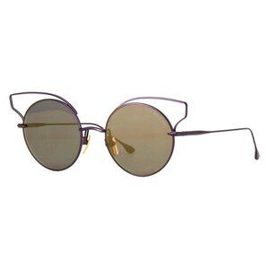 New DITA Believer Purple Round 23008 C Sunglasses Women